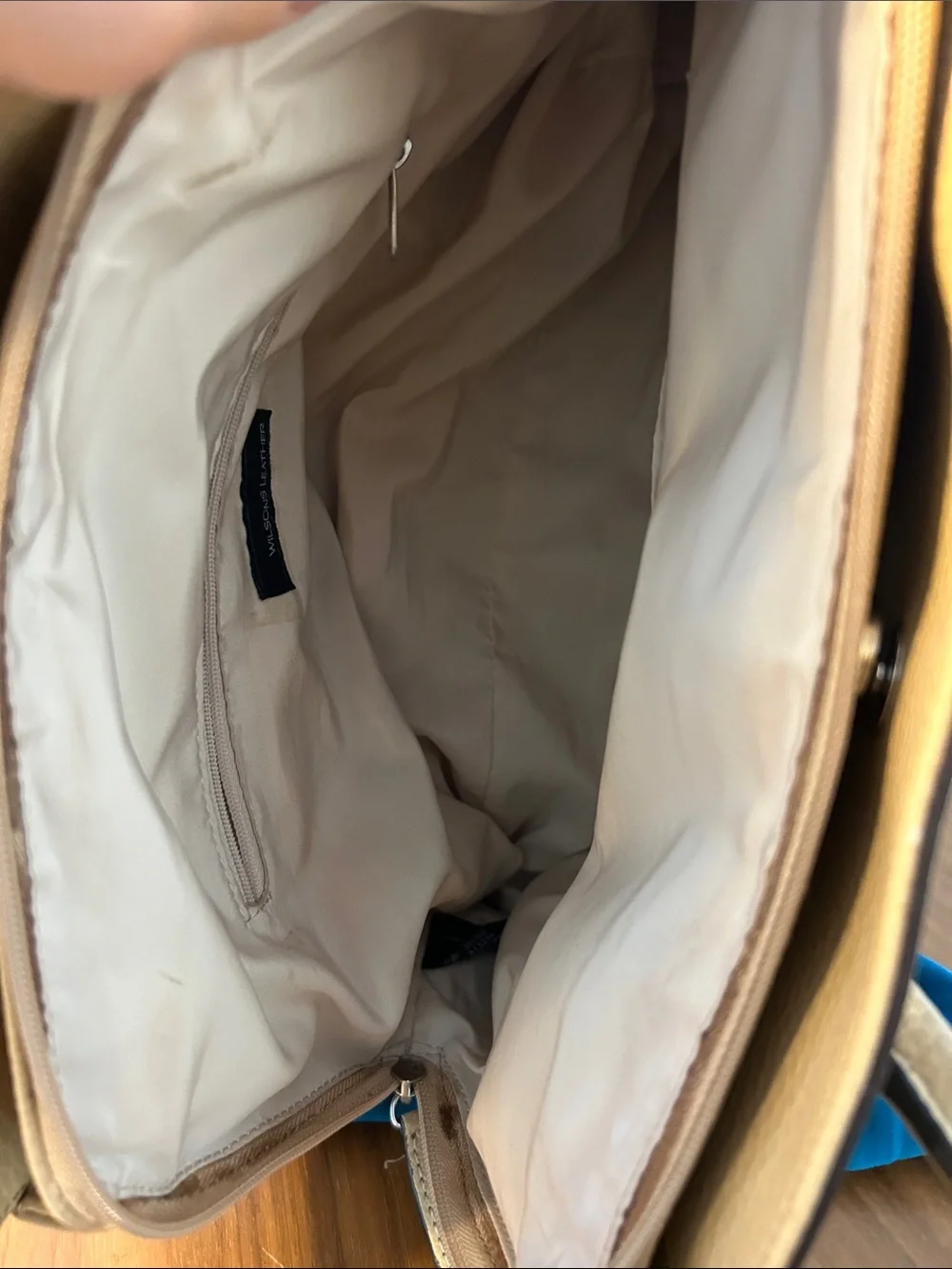 Wilsons Leather structured beige